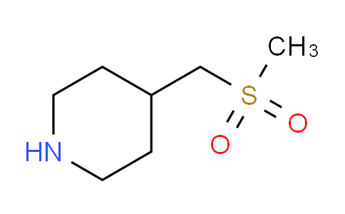 CAS No. 290328-53-9, 4-((Methylsulfonyl)methyl)piperidine