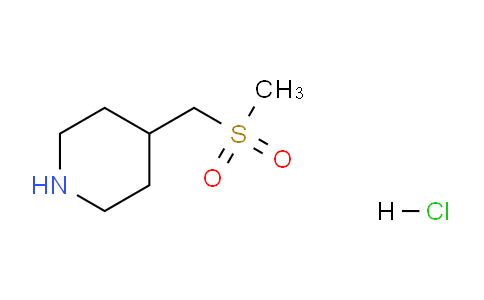 CAS No. 597563-39-8, 4-((Methylsulfonyl)methyl)piperidine hydrochloride