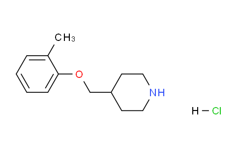 CAS No. 614731-14-5, 4-((o-Tolyloxy)methyl)piperidine hydrochloride