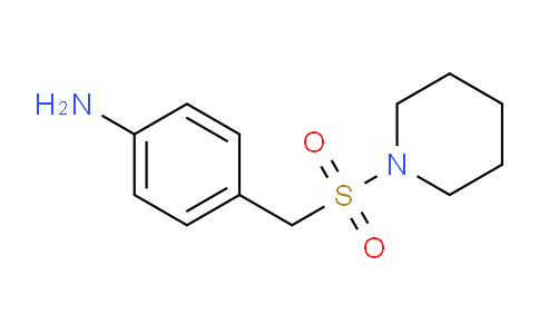 CAS No. 1036522-46-9, 4-((Piperidin-1-ylsulfonyl)methyl)aniline
