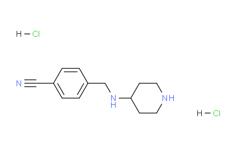 CAS No. 1286263-50-0, 4-((Piperidin-4-ylamino)methyl)benzonitrile dihydrochloride