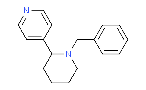 CAS No. 1266573-03-8, 4-(1-Benzylpiperidin-2-yl)pyridine