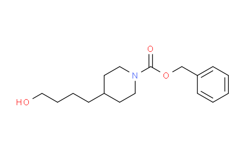 CAS No. 566905-88-2, 4-(1-Cbz-4-piperidyl)-1-butanol