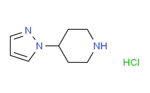 CAS No. 690261-87-1, 4-(1H-Pyrazol-1-yl)piperidine hydrochloride