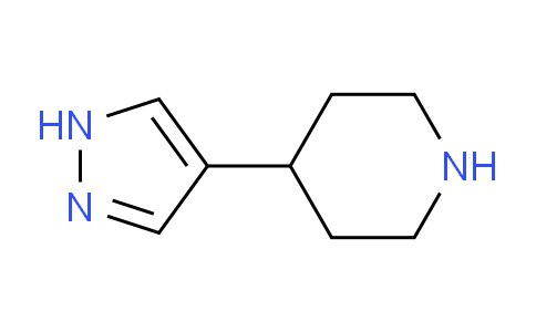 CAS No. 690261-94-0, 4-(1H-Pyrazol-4-yl)piperidine