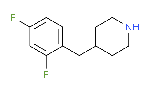 CAS No. 203860-02-0, 4-(2,4-Difluorobenzyl)piperidine