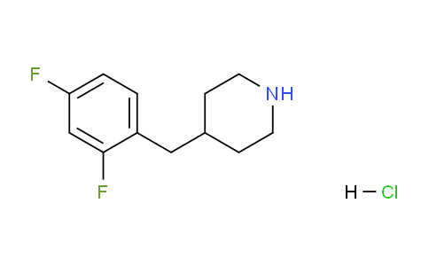 CAS No. 333985-60-7, 4-(2,4-Difluorobenzyl)piperidine hydrochloride