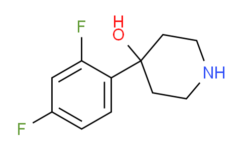 CAS No. 1274933-78-6, 4-(2,4-Difluorophenyl)piperidin-4-ol