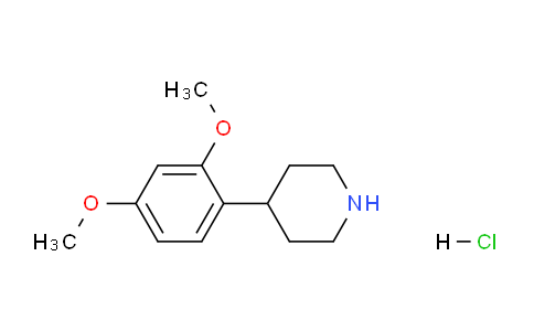 CAS No. 1185297-31-7, 4-(2,4-Dimethoxyphenyl)piperidine hydrochloride