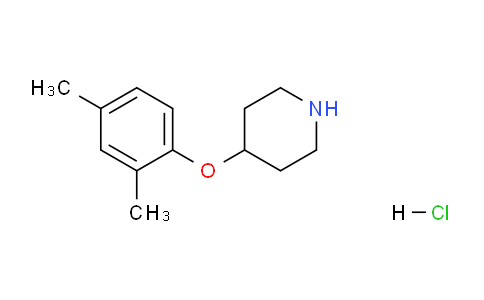 CAS No. 1185039-63-7, 4-(2,4-Dimethylphenoxy)piperidine hydrochloride