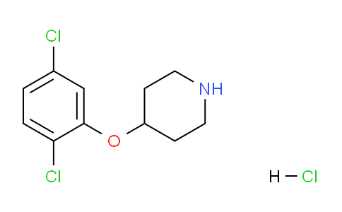 CAS No. 1185303-04-1, 4-(2,5-Dichlorophenoxy)piperidine hydrochloride