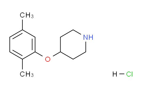 CAS No. 1185002-20-3, 4-(2,5-Dimethylphenoxy)piperidine hydrochloride
