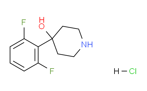 CAS No. 1803595-27-8, 4-(2,6-Difluorophenyl)piperidin-4-ol hydrochloride