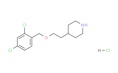 CAS No. 1220017-66-2, 4-(2-((2,4-Dichlorobenzyl)oxy)ethyl)piperidine hydrochloride