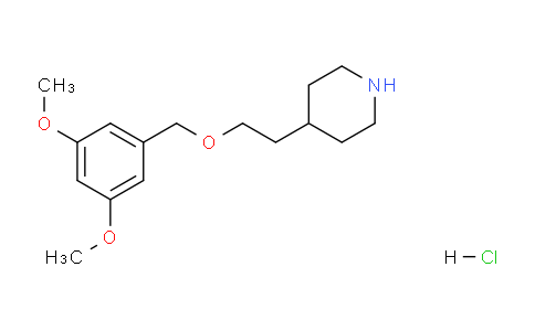 CAS No. 1220032-49-4, 4-(2-((3,5-Dimethoxybenzyl)oxy)ethyl)piperidine hydrochloride