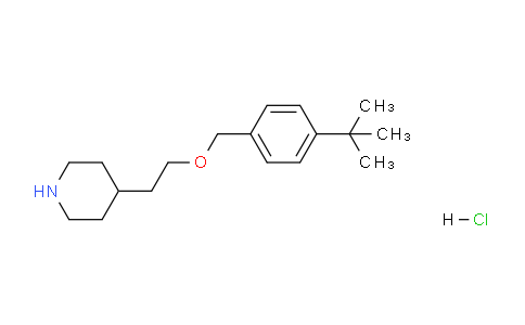 CAS No. 1219981-03-9, 4-(2-((4-(tert-Butyl)benzyl)oxy)ethyl)piperidine hydrochloride