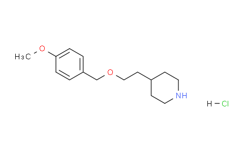 CAS No. 1220032-50-7, 4-(2-((4-Methoxybenzyl)oxy)ethyl)piperidine hydrochloride