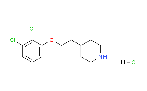 CAS No. 1219981-01-7, 4-(2-(2,3-Dichlorophenoxy)ethyl)piperidine hydrochloride