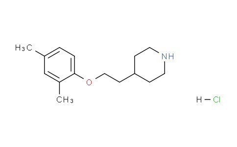 CAS No. 1220031-79-7, 4-(2-(2,4-Dimethylphenoxy)ethyl)piperidine hydrochloride