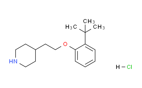 CAS No. 1146960-36-2, 4-(2-(2-(tert-Butyl)phenoxy)ethyl)piperidine hydrochloride