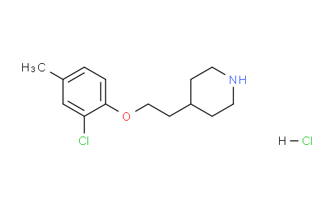 CAS No. 1220030-23-8, 4-(2-(2-Chloro-4-methylphenoxy)ethyl)piperidine hydrochloride