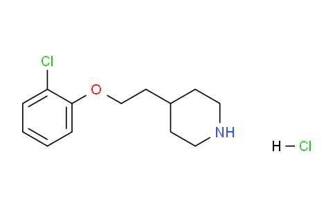 CAS No. 1219957-65-9, 4-(2-(2-Chlorophenoxy)ethyl)piperidine hydrochloride