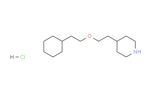 CAS No. 1220031-42-4, 4-(2-(2-Cyclohexylethoxy)ethyl)piperidine hydrochloride