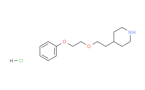 CAS No. 1220031-45-7, 4-(2-(2-Phenoxyethoxy)ethyl)piperidine hydrochloride