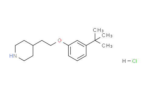 CAS No. 1219949-38-8, 4-(2-(3-(tert-Butyl)phenoxy)ethyl)piperidine hydrochloride