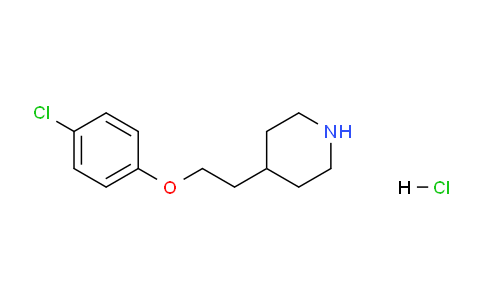 CAS No. 1219981-15-3, 4-(2-(4-Chlorophenoxy)ethyl)piperidine hydrochloride