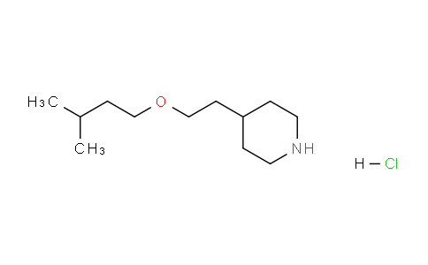 CAS No. 1220036-57-6, 4-(2-(Isopentyloxy)ethyl)piperidine hydrochloride
