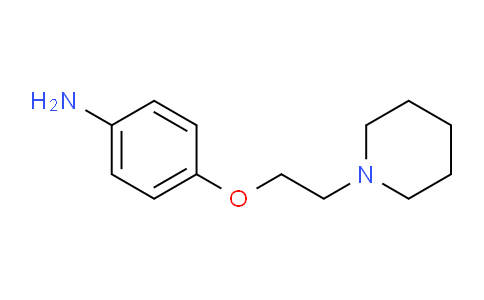 CAS No. 38948-27-5, 4-(2-(Piperidin-1-yl)ethoxy)aniline