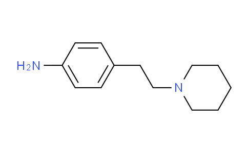 CAS No. 168897-21-0, 4-(2-(Piperidin-1-yl)ethyl)aniline