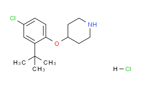 CAS No. 1146960-66-8, 4-(2-(tert-Butyl)-4-chlorophenoxy)piperidine hydrochloride