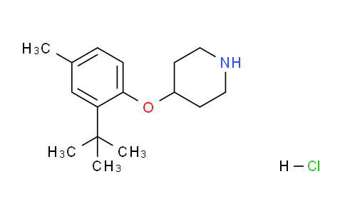 CAS No. 1219979-38-0, 4-(2-(tert-Butyl)-4-methylphenoxy)piperidine hydrochloride