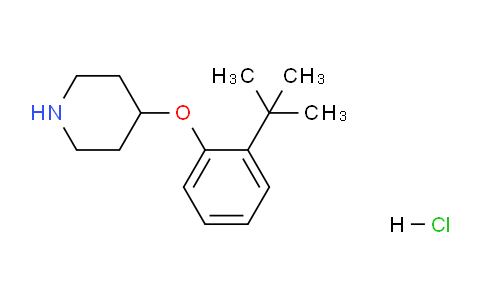 CAS No. 1146960-29-3, 4-(2-(tert-Butyl)phenoxy)piperidine hydrochloride