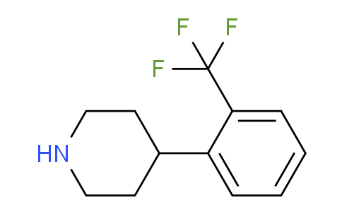 CAS No. 308823-90-7, 4-(2-(Trifluoromethyl)phenyl)piperidine