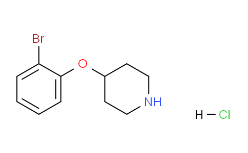 CAS No. 916889-48-0, 4-(2-Bromophenoxy)piperidine hydrochloride