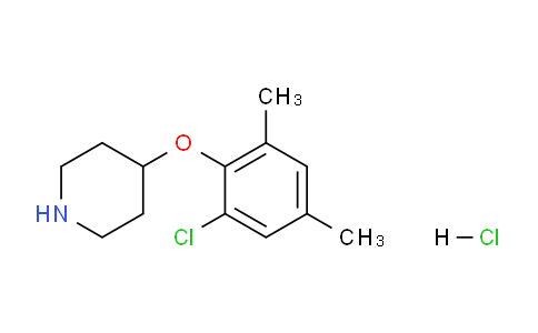 CAS No. 1220027-41-7, 4-(2-Chloro-4,6-dimethylphenoxy)piperidine hydrochloride