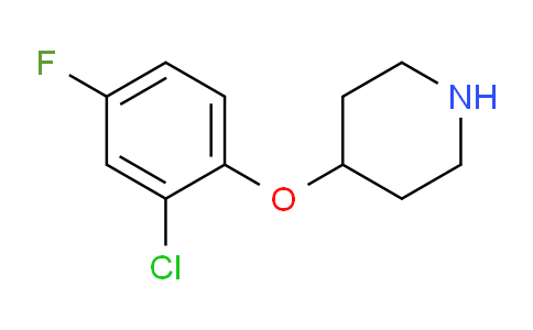 CAS No. 367501-07-3, 4-(2-Chloro-4-fluorophenoxy)piperidine