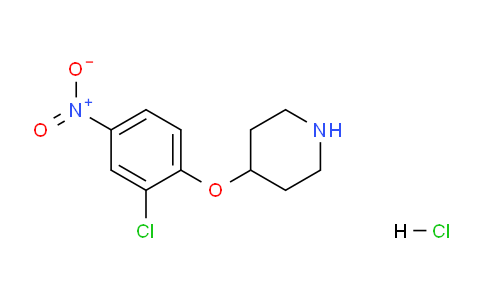 CAS No. 1220037-73-9, 4-(2-Chloro-4-nitrophenoxy)piperidine hydrochloride