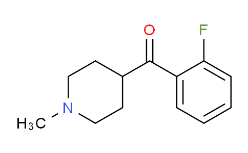 CAS No. 84163-45-1, 4-(2-Fluorobenzoyl)-1-methylpiperidine