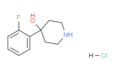 CAS No. 1513866-26-6, 4-(2-Fluorophenyl)piperidin-4-ol hydrochloride