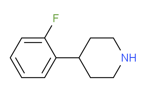 CAS No. 180161-17-5, 4-(2-Fluorophenyl)piperidine