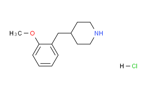 CAS No. 37581-34-3, 4-(2-Methoxybenzyl)piperidine hydrochloride