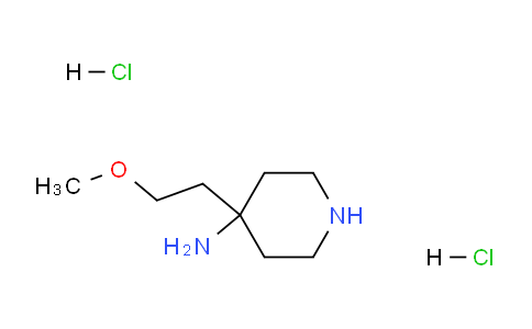 CAS No. 1707602-31-0, 4-(2-Methoxyethyl)piperidin-4-amine dihydrochloride