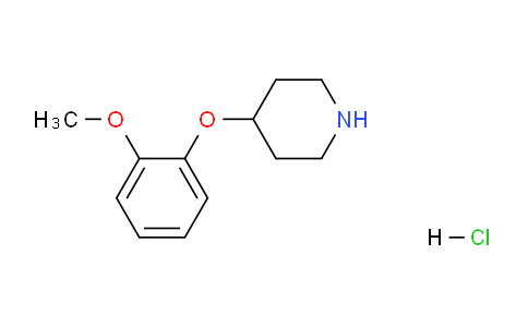 CAS No. 950649-22-6, 4-(2-Methoxyphenoxy)piperidine hydrochloride