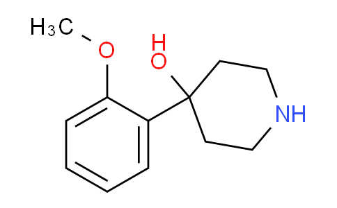 CAS No. 81950-85-8, 4-(2-Methoxyphenyl)piperidin-4-ol