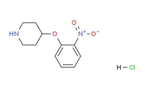 CAS No. 1072944-49-0, 4-(2-Nitrophenoxy)piperidine hydrochloride