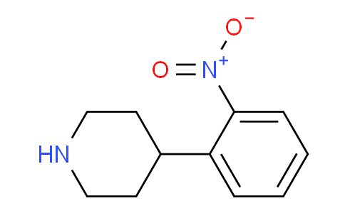CAS No. 858850-23-4, 4-(2-Nitrophenyl)piperidine